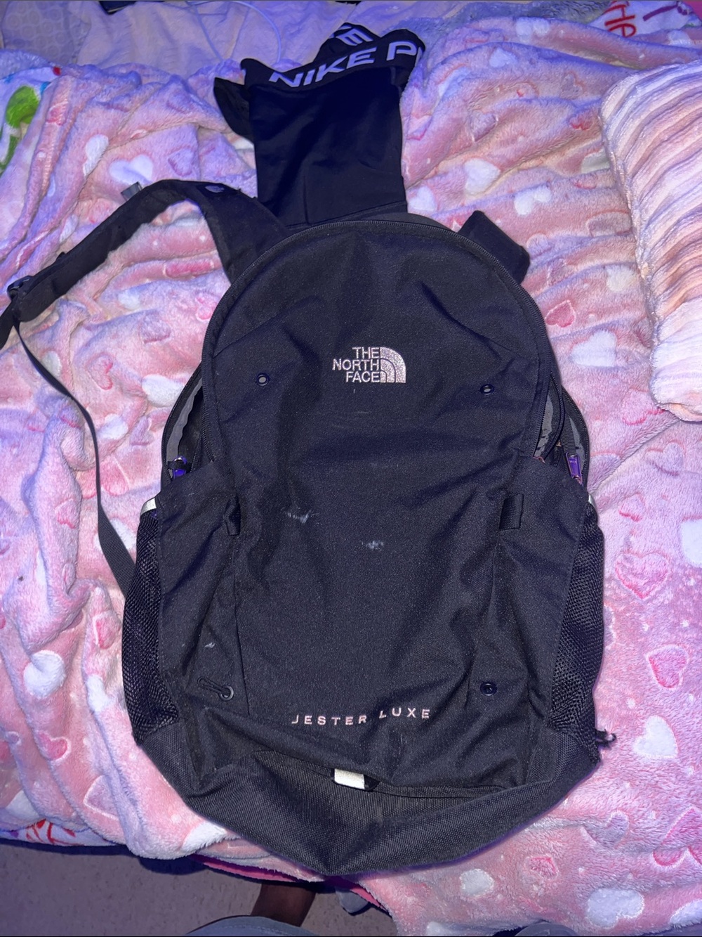 The North Face Black Jester Luxe Backpack
